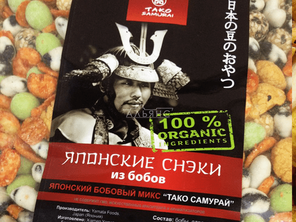 Японские снеки в Кызыле