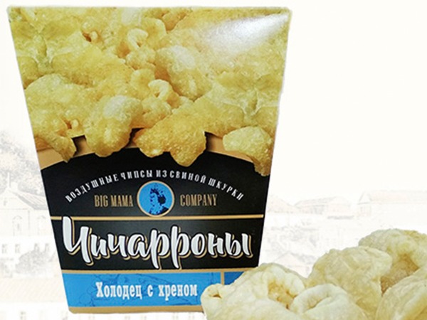 Чичарроны со вкусом холодца и хрена в Кызыле