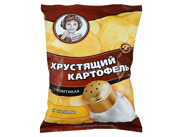 Картофельные чипсы "Девочка" 160 гр. в Кызыле