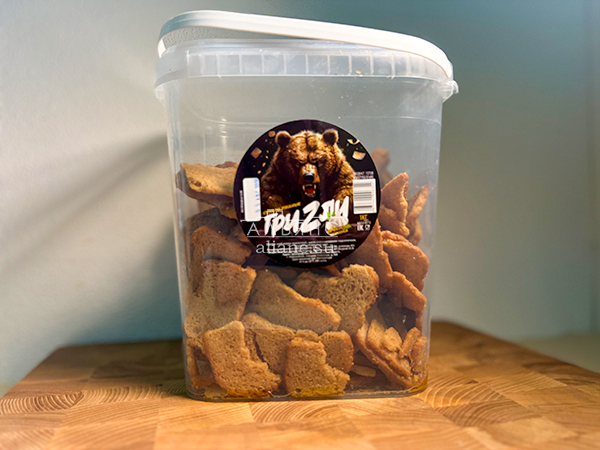 Ведро Ржаные гренки с чесноком в Кызыле