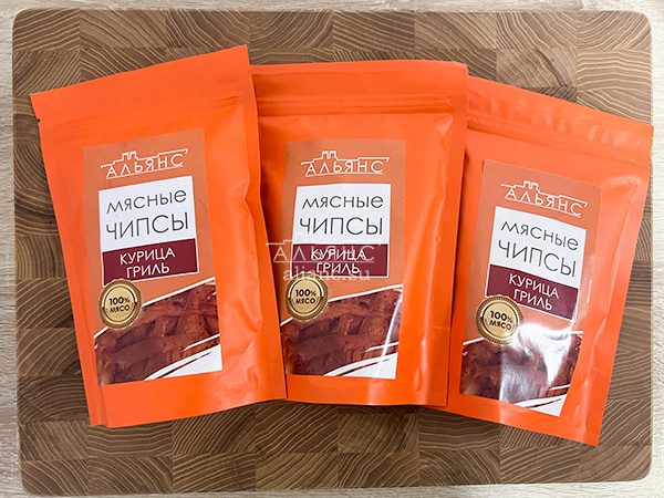 Мясо (АЛЬЯНС) вяленое курица "Гриль" 50 гр. в Кызыле