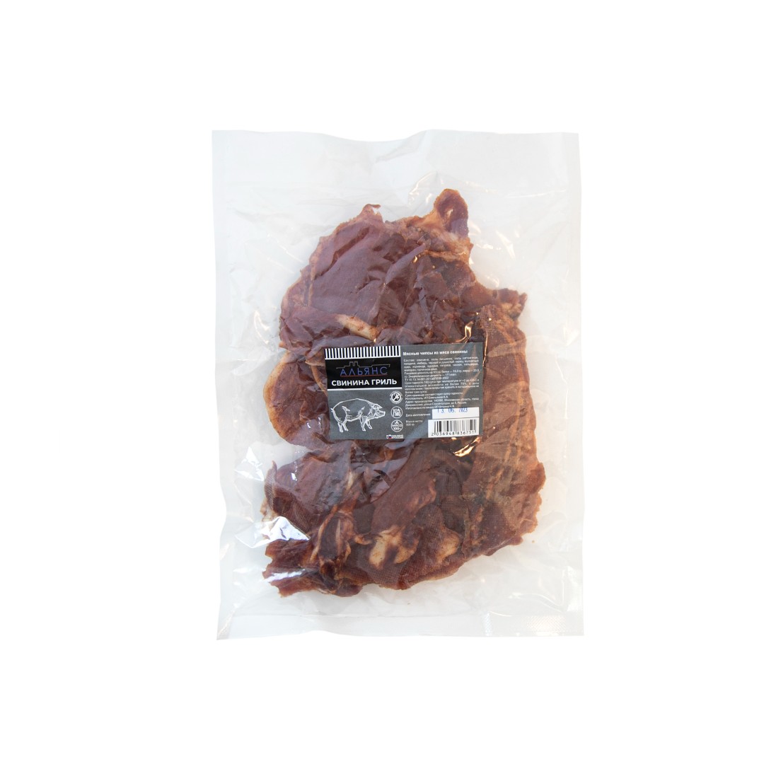 Мясо (АЛЬЯНС) вяленое свинина гриль (500гр) в Кызыле