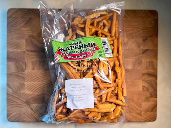 Жареный сыр "ВКУСНЯШКА" (Оливковый) 500гр. в Кызыле