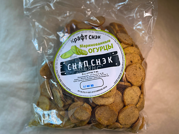 Снапсы ПШЕНИЧНЫЕ "Маринованные огурцы" в Кызыле