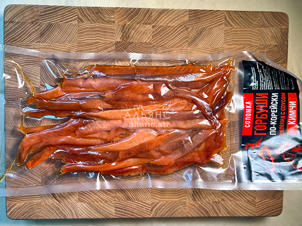 Горбуша соломка по-корейски в Кызыле