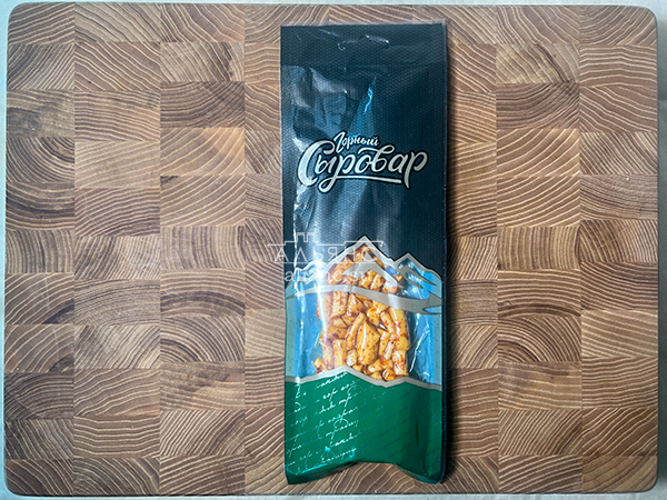 Сыр 60 гр ГОРНЫЙ СЫРОВАР (Бочонок копчёный с аджикой) в Кызыле