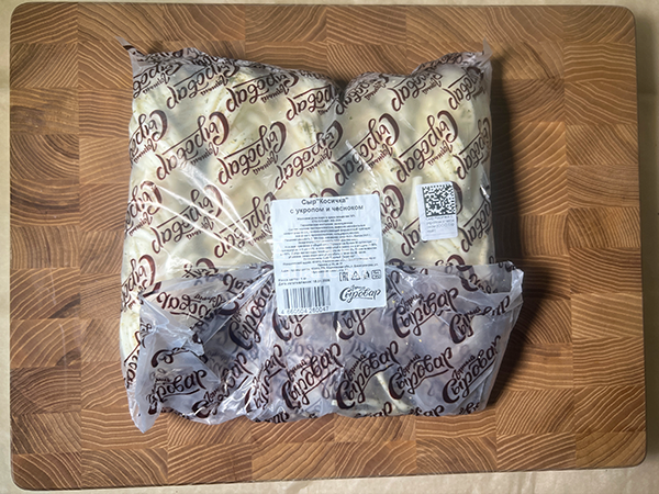 Сыр 1 кг ГОРНЫЙ СЫРОВАР (Косичка с укропом и чесноком) в Кызыле