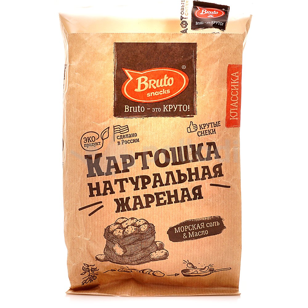 Картофель «Бруто» с солью 70 гр. в Кызыле